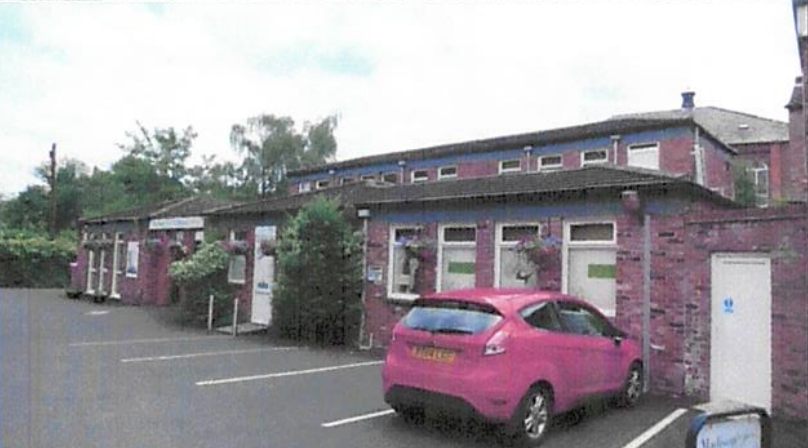 The former Kiltearn Medical Centre, the converted stable block off Hospital Street