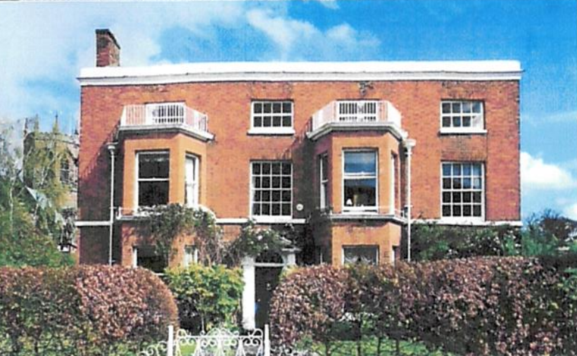 Kiltearn House today, the red-brick Georgian house on Hospital Street
